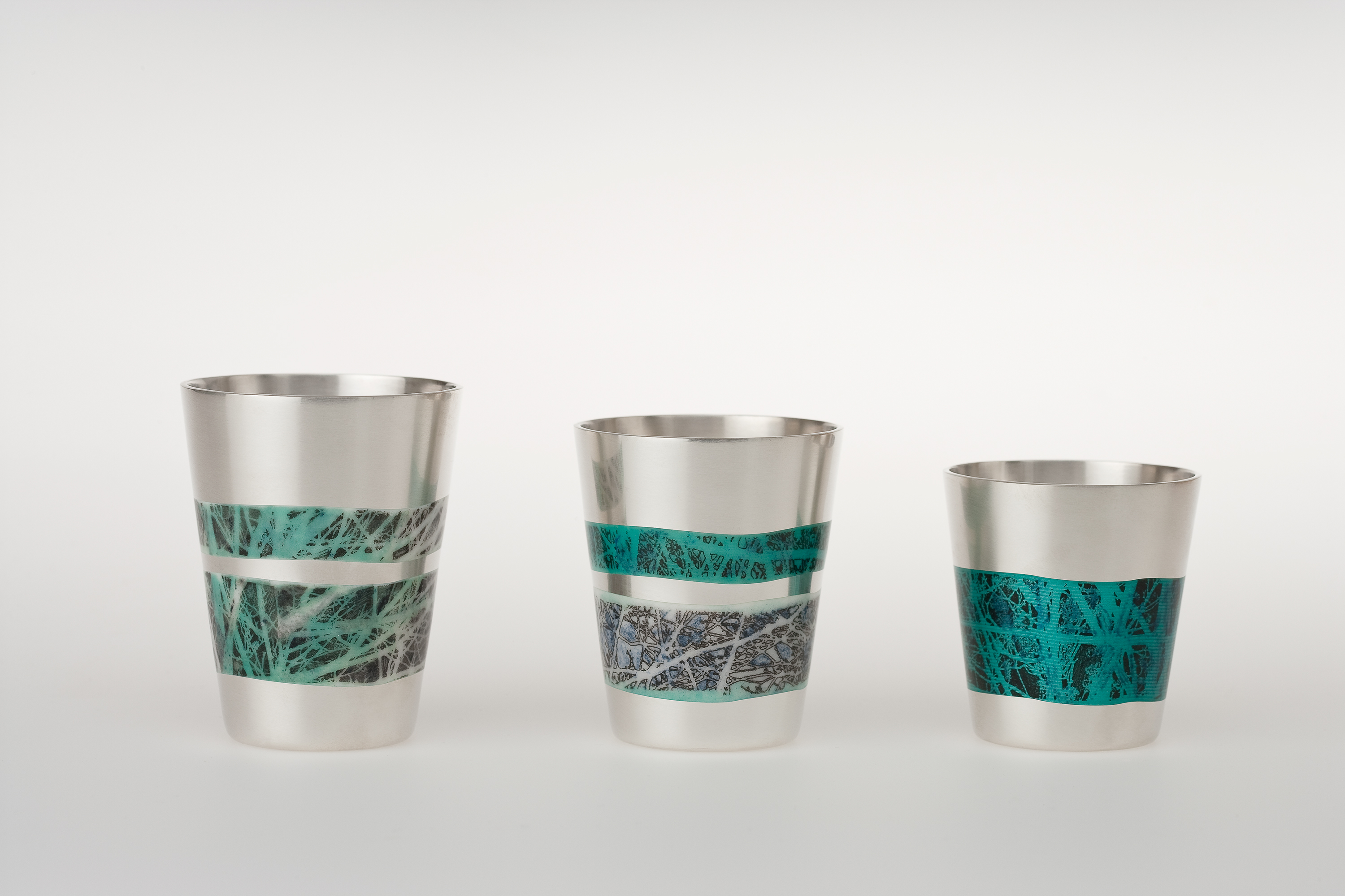 Silver Tree Cups by Tamar de Vries Winter