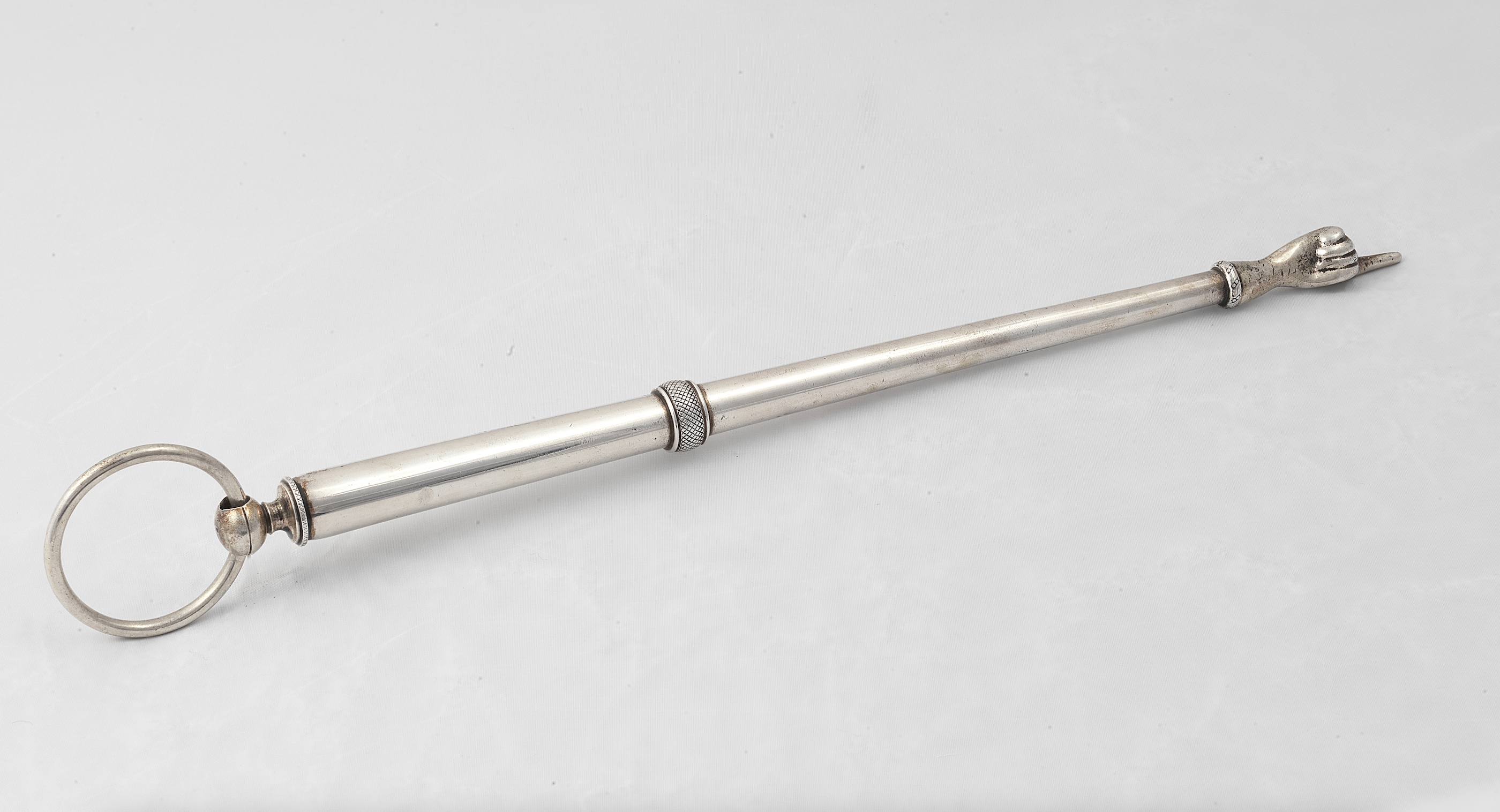 Yad Torah pointer, silver, Italy, early 19th century